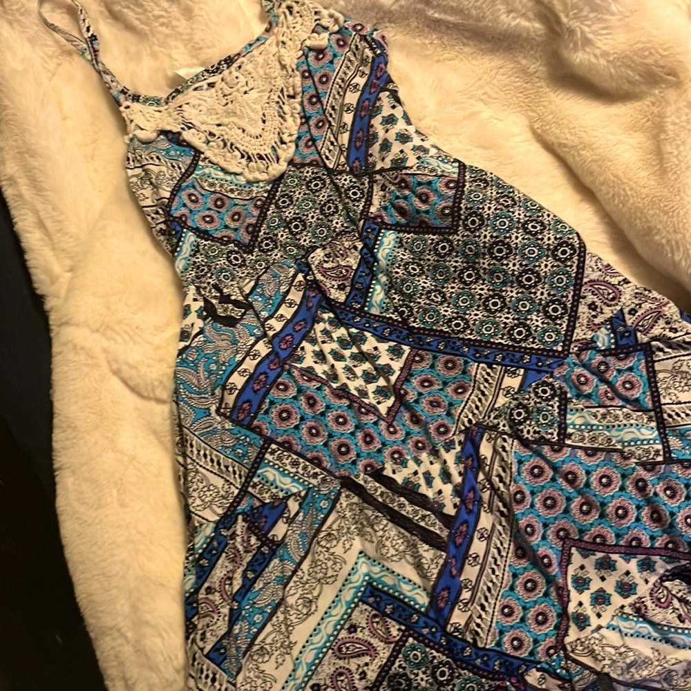 Bohemian flowy dress